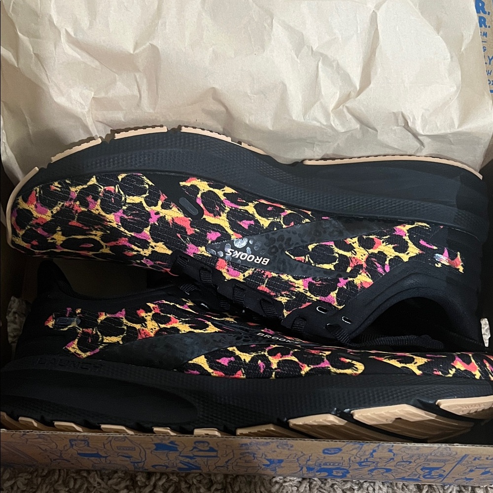 Brooks Launch 9 Women's Shoes - leopard